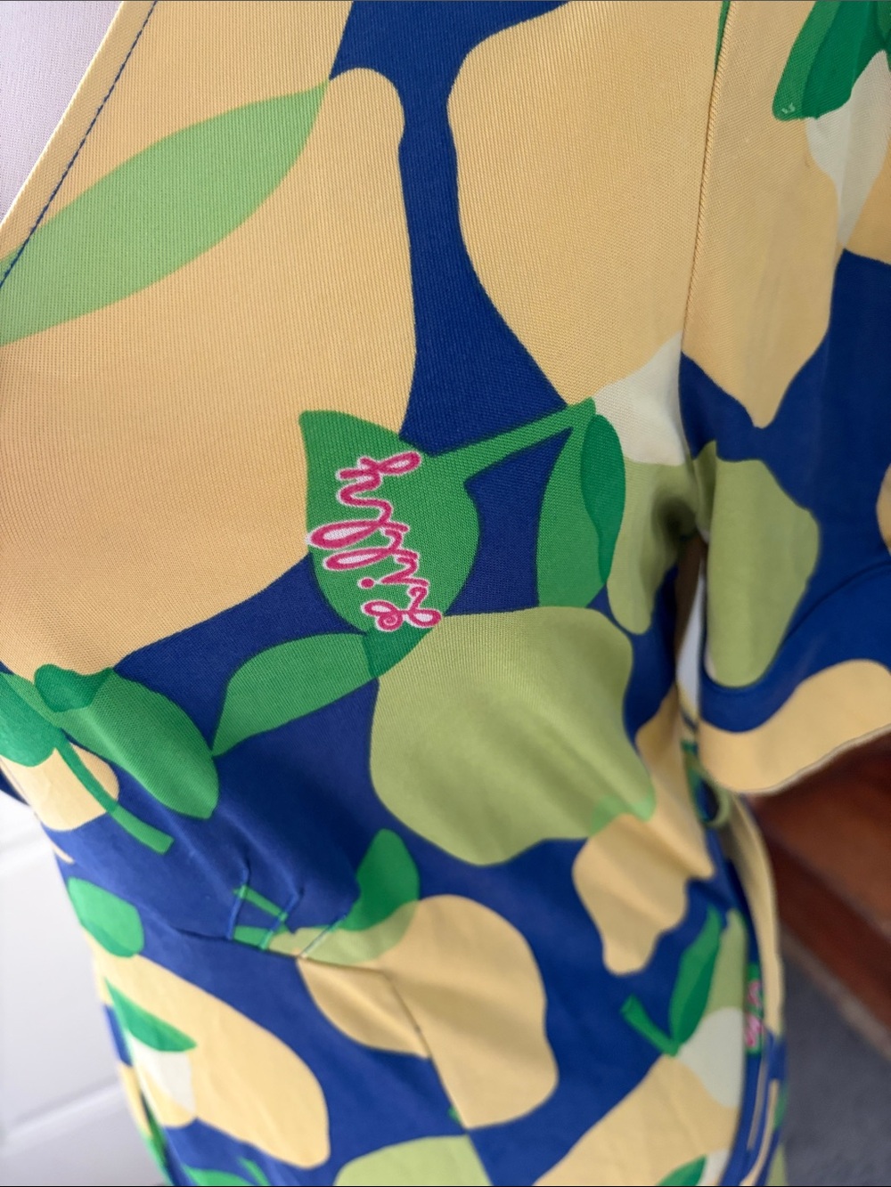 VINTAGE Lilly Pulitzer wrap dress - Picture 4 of 5